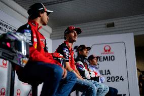 MotoGP Of Emilia Romagna - Press Conference