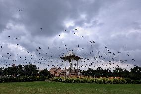 Dark Clouds In Jaipur