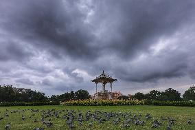 Dark Clouds In Jaipur