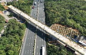 Nanchang-Jiujiang Intercity Railway Bridge Construction