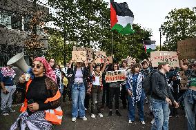 Students Rally For Palestine - Netherlands