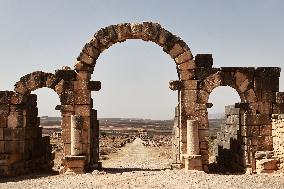 Volubilis UNESCO World Heritage Site - Morocco