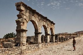 Volubilis UNESCO World Heritage Site - Morocco