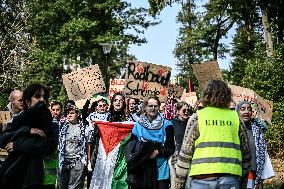 Students Rally For Palestine - Netherlands