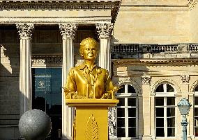 Ten Statues Of Women Honoured At Paris 2024 Opening Ceremony Display At National Assembly - Paris