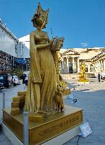 Ten Statues Of Women Honoured At Paris 2024 Opening Ceremony Display At National Assembly - Paris