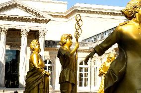 Ten Statues Of Women Honoured At Paris 2024 Opening Ceremony Display At National Assembly - Paris