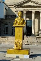 Ten Statues Of Women Honoured At Paris 2024 Opening Ceremony Display At National Assembly - Paris