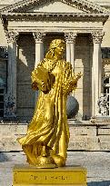 Ten Statues Of Women Honoured At Paris 2024 Opening Ceremony Display At National Assembly - Paris