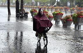 Typhoon Pulasan Floods Shanghai - China