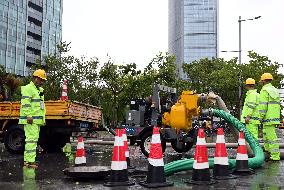 Typhoon Pulasan Floods Shanghai - China