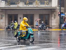 Typhoon Pulasan Floods Shanghai - China