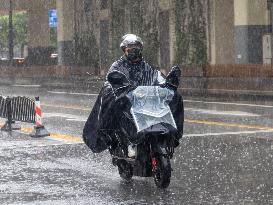 Typhoon Pulasan Floods Shanghai - China