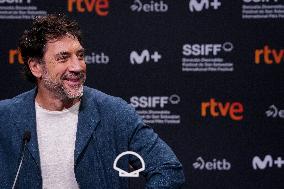 72Nd San Sebastian Film Festival - Javier Bardem Press Conference