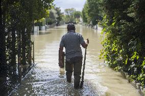 1000 Evacuated As Storm Boris Brings Flooding To Northern Italy