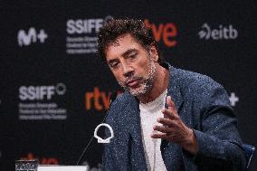 72Nd San Sebastian Film Festival - Javier Bardem Press Conference