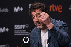 72Nd San Sebastian Film Festival - Javier Bardem Press Conference