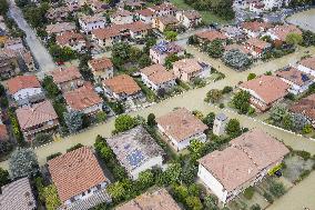 1000 Evacuated As Storm Boris Brings Flooding To Northern Italy