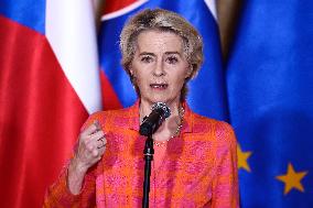 Ursula Von Der Leyen In Poland In Poland