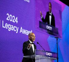 Biden speaks at Congressional Hispanic Caucus’ awards gala