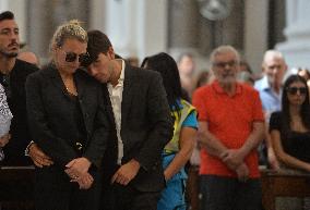 Funeral Of Toto Schillaci In Palermo, Italy