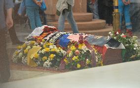 Funeral Of Toto Schillaci In Palermo, Italy