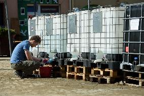 Flood Aftermath In Glucholazy, Southwestern Poland.