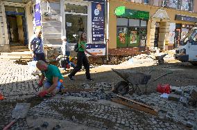 Flood Aftermath In Glucholazy, Southwestern Poland.