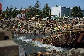 Flood Aftermath In Glucholazy, Southwestern Poland.