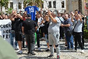 Funeral Of Toto Schillaci In Palermo, Italy