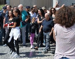 Funeral Of Toto Schillaci In Palermo, Italy