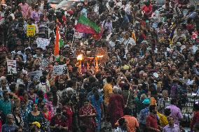 Citizens Protest In India.