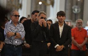 Funeral Of Toto Schillaci In Palermo, Italy