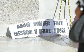 Funeral Of Toto Schillaci In Palermo, Italy