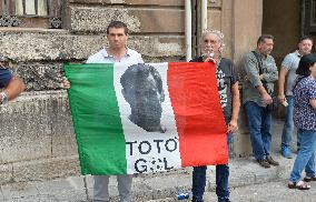 Funeral Of Toto Schillaci In Palermo, Italy