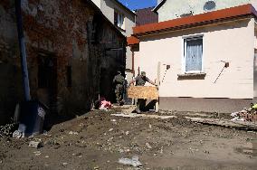 Flood Aftermath In Glucholazy, Southwestern Poland.