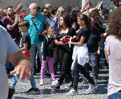 Funeral Of Toto Schillaci In Palermo, Italy