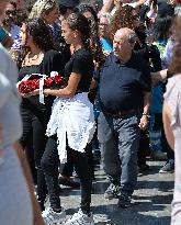 Funeral Of Toto Schillaci In Palermo, Italy