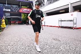 F1 Grand Prix Of Singapore - Practice