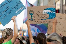 Fridays For Future Demo In Cologne