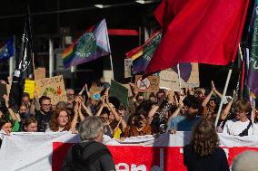 Fridays For Future Demo In Cologne