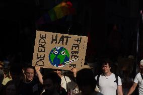 Fridays For Future Demo In Cologne