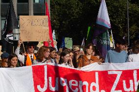 Fridays For Future Demo In Cologne