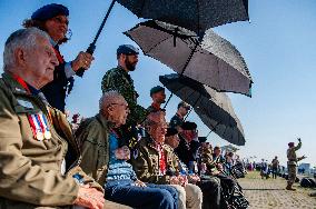 The 80th Commemoration Of The Waal River Crossing Held In Nijmegen.