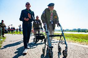 The 80th Commemoration Of The Waal River Crossing Held In Nijmegen.