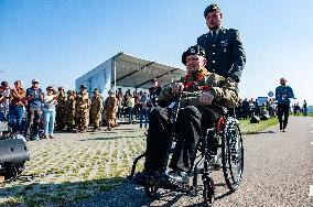 The 80th Commemoration Of The Waal River Crossing Held In Nijmegen.