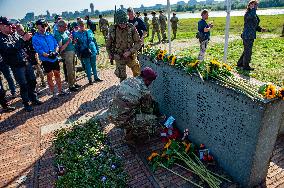 The 80th Commemoration Of The Waal River Crossing Held In Nijmegen.