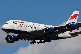 British Airways Airbus A380 Superjumbo Aircraft