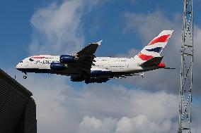 British Airways Airbus A380 Superjumbo Aircraft