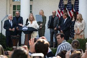 First Lady Dr. Jill Biden hosts event celebrating 25th anniversary of “The West Wing”